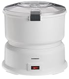 Melissa 16220009 Kartoffelschälmaschine - elektrischer Kartoffelschäler - 1kg Kapazität - 85 Watt - weiß