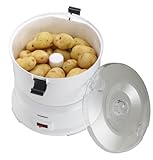Melissa 646120 Kartoffel-Schälmaschine Elektrischer Kartoffel-Schäler einfach Kartoffeln schälen lassen
